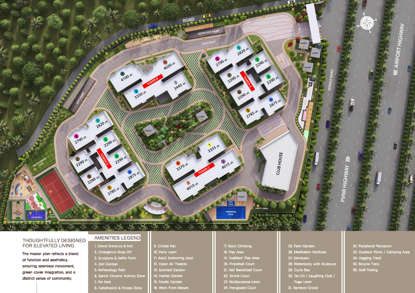 The Eminent by Ramky master plan